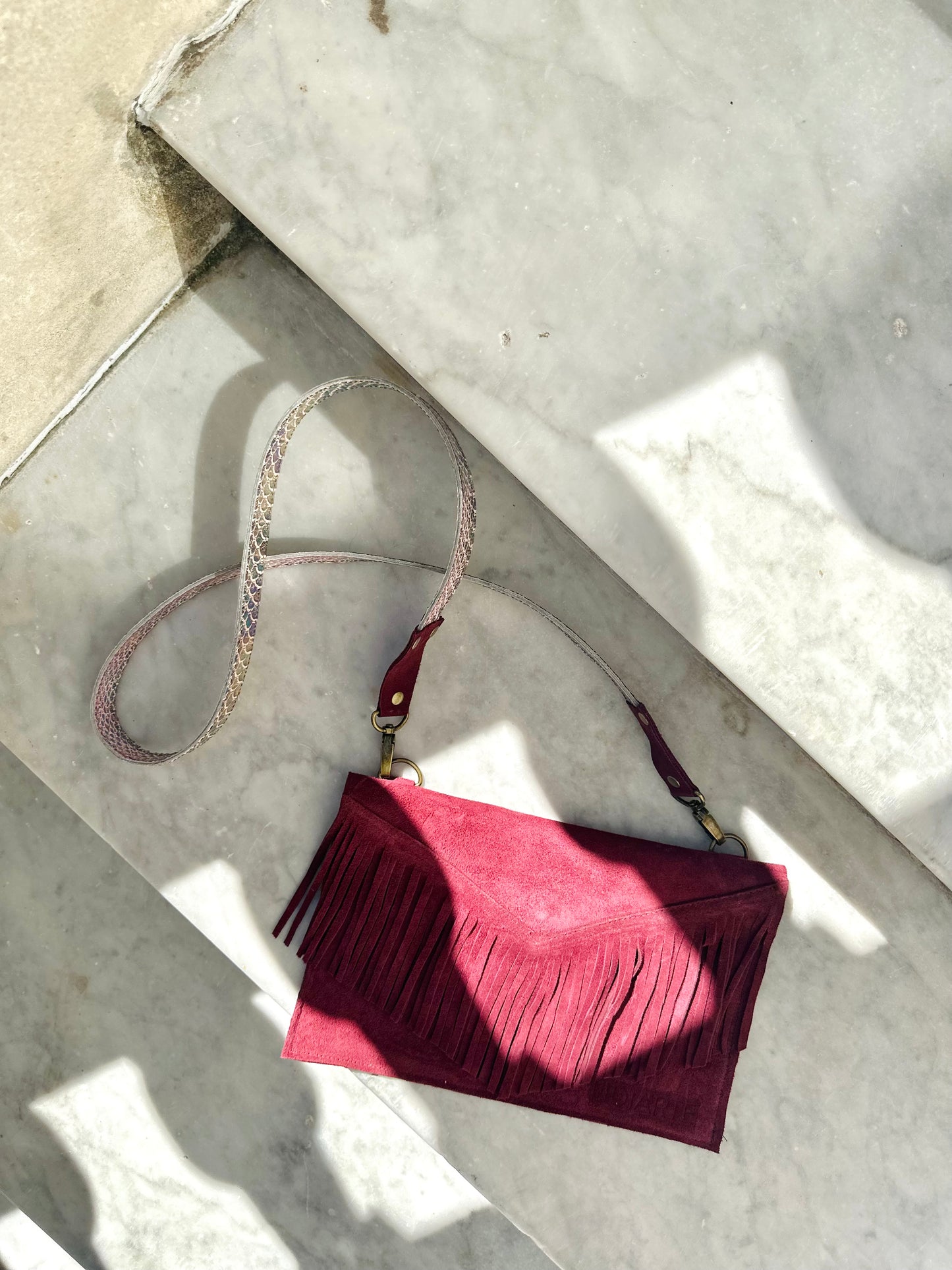 Bandolera FLECOS vino