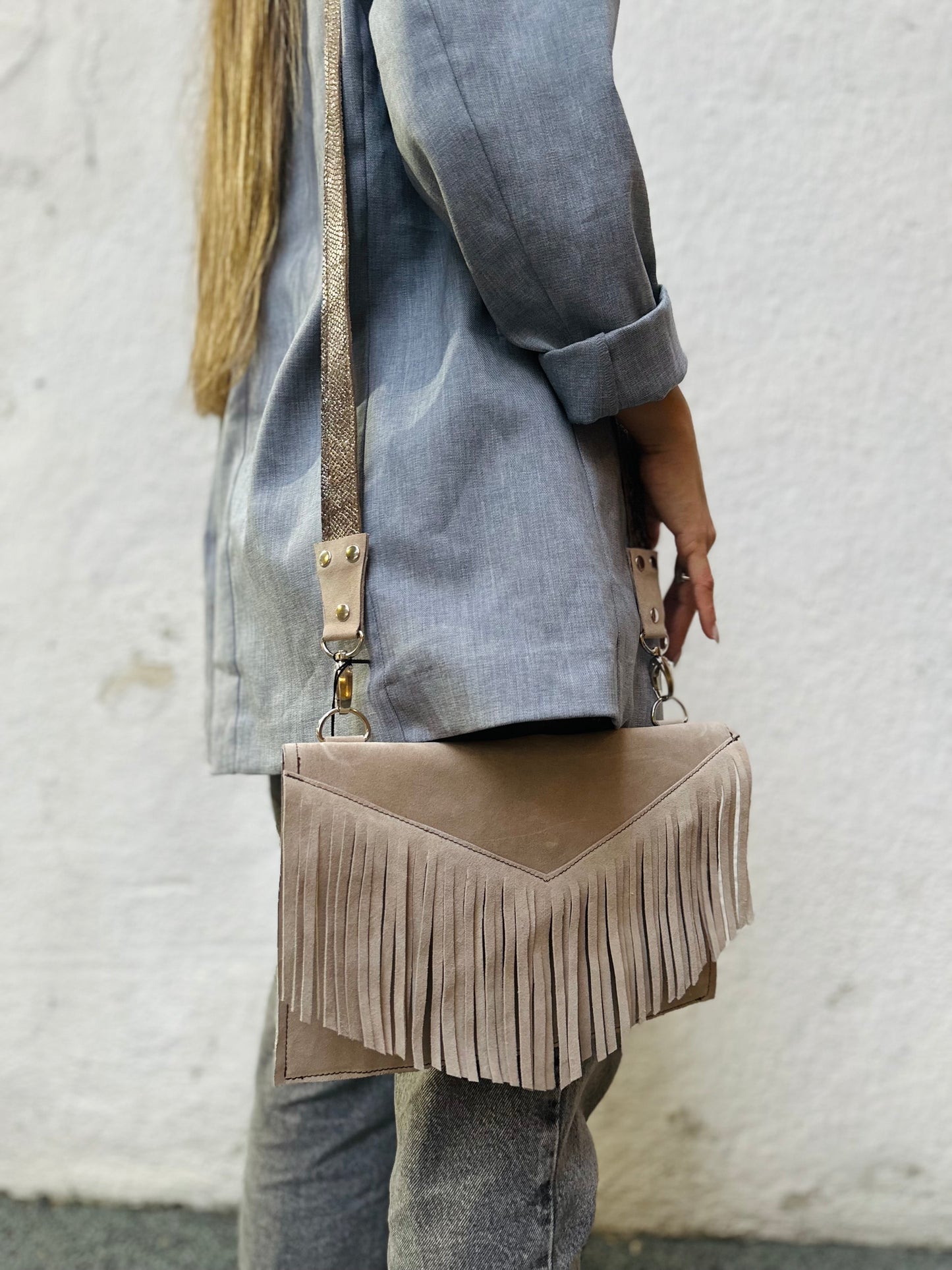 Bandolera FLECOS nude