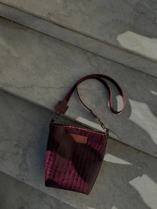Bandolera POPI cherry